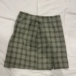 Cute plaid skirt